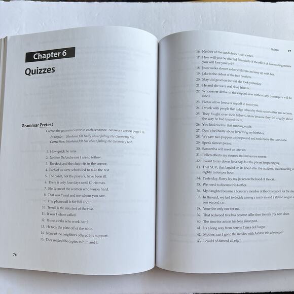 The Blue Book of Grammar and Punctuation by Jane Straus Paperback Textbook - Picture 10 of 12